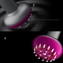 Lade das Bild in den Galerie-Viewer, Electric Meridian Massager EMS Microcurrent Vibration Hot Compress Guasha Scraping Brush Detox Slimming Fat Burner Beauty Health - stancevita