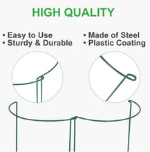 Load image into Gallery viewer, Support Frame Plant Support Rod Green Garden Plant Support Ring Plant Stand - stancevita