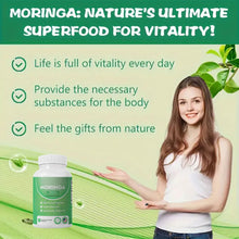 Lade das Bild in den Galerie-Viewer, Moringa Capsules, Pura Moringa Leaf Energy, Metabolism & Immune Support, Healthcare Supplement & Vitamins 60pcs Dietary Supplement Capsules - stancevita