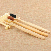 Charger l&#39;image dans la galerie, Organic Bamboo Toothbrush - stancevita
