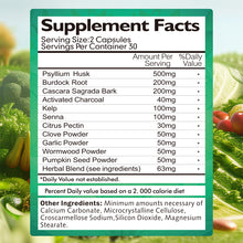 Lade das Bild in den Galerie-Viewer, BSYS 7 Day Colon Cleanse &amp; Detox Formula 60&#39;s - stancevita
