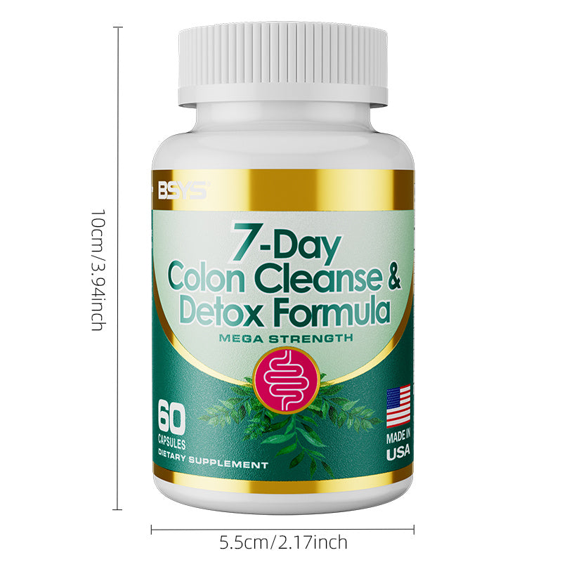 7-Day Colon Cleanse & Detox Formula Capsulese - stancevita