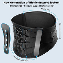 Lade das Bild in den Galerie-Viewer, Slipped Discs Muscle Strain Breathable Lumbar Support Men&#39;s Support Waist Support - stancevita
