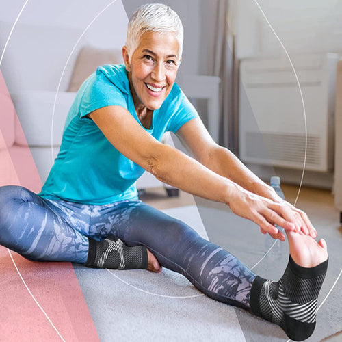 Elastic Support Pain Relief Support Sports Ankle Support Compression Stockings - stancevita