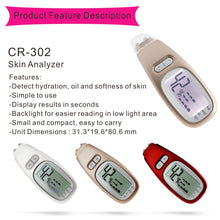 Lade das Bild in den Galerie-Viewer, Skin Moisture Tester Face Skin Analyzer - stancevita

