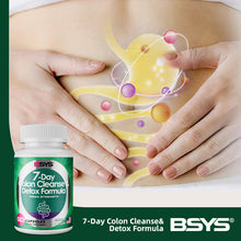 Lade das Bild in den Galerie-Viewer, BSYS 7 Day Colon Cleanse &amp; Detox Formula 60&#39;s - stancevita
