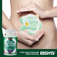 Lade das Bild in den Galerie-Viewer, BSYS 7 Day Colon Cleanse &amp; Detox Formula 60&#39;s - stancevita
